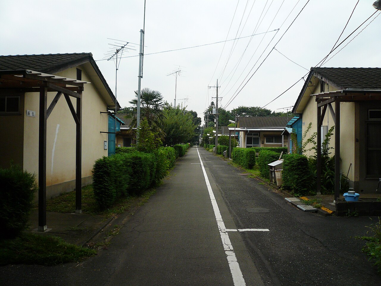 住宅が並ぶ静かな生活道路と地域の街並み